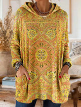 Suzette | Cosy Patterned Hoodie