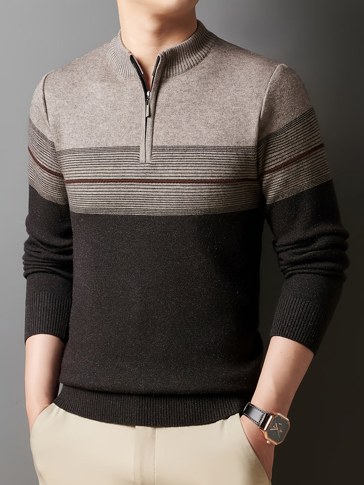 Redmond | Half-Zip Mock Neck Jumper