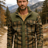 Garrett | Rugged Plaid Overshirt Jacket