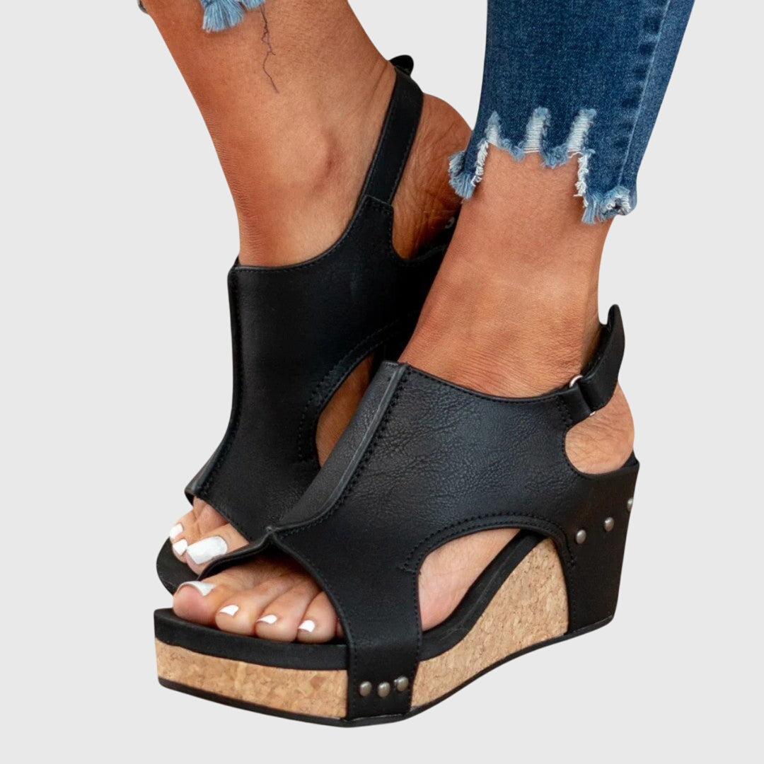 Della | Open-Toe Comfort Sandals