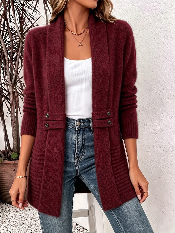 Helen | Ribbed Longline Cardigan