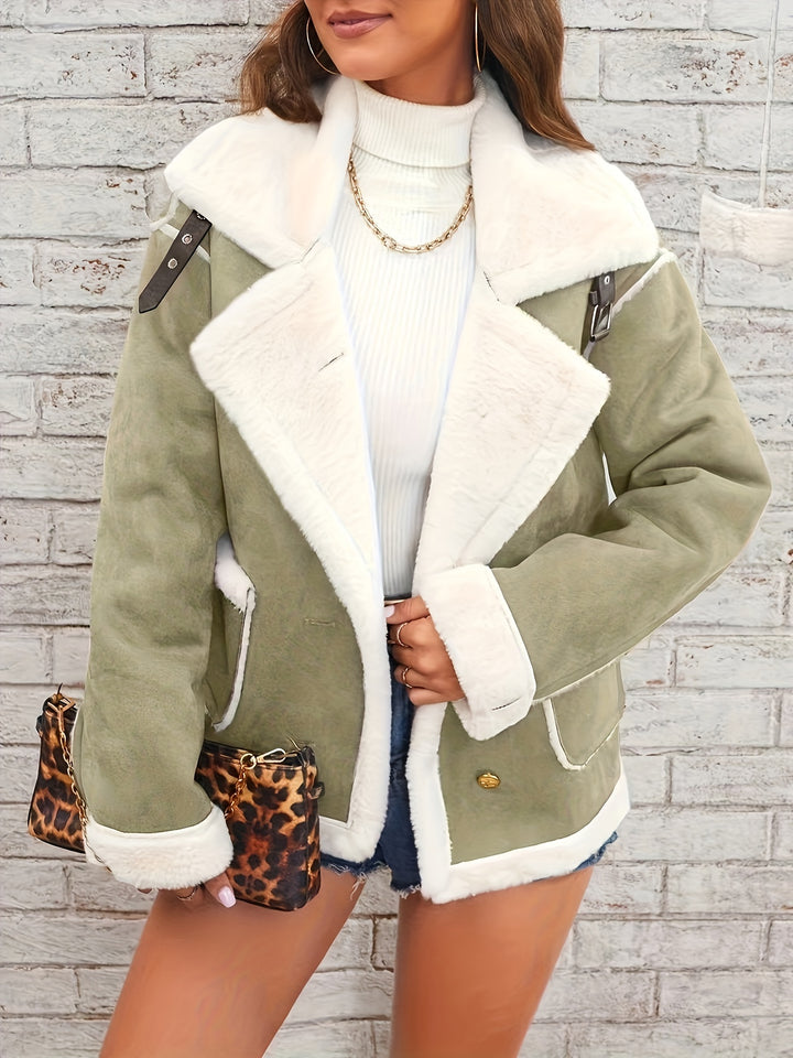 Cordelia | Cosy Shearling-Trim Jacket