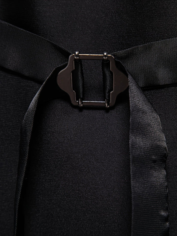 Alistair | Herringbone Notched-Lapel Waistcoat