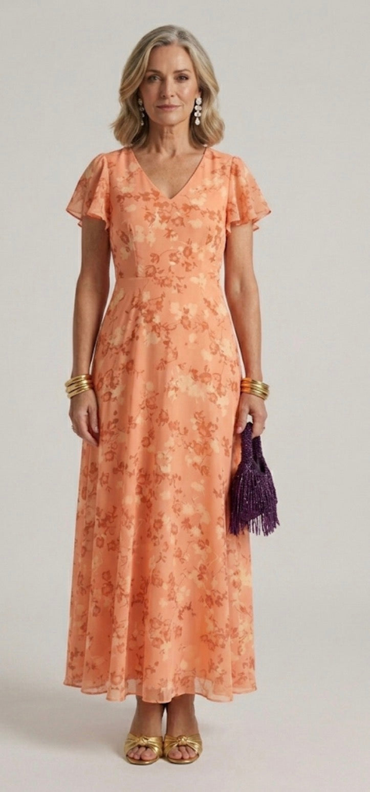 Juliet | Flowing Floral Maxi Dress