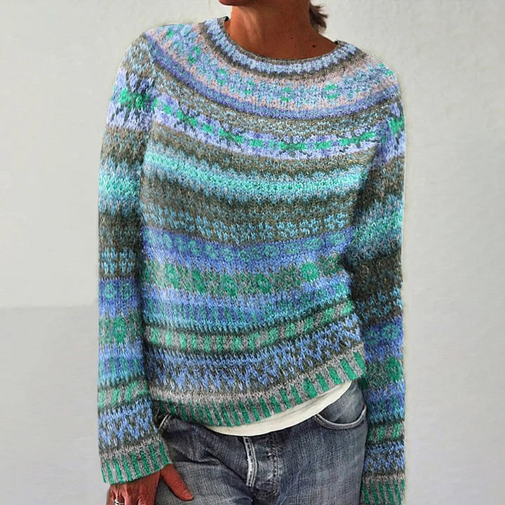 Gabrielle | Patterned Knit Jumper