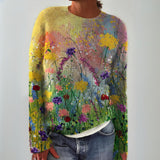 Rhona | Wildflower Print Jumper