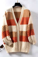 Fabienne | Oversized Open-Front Cardigan