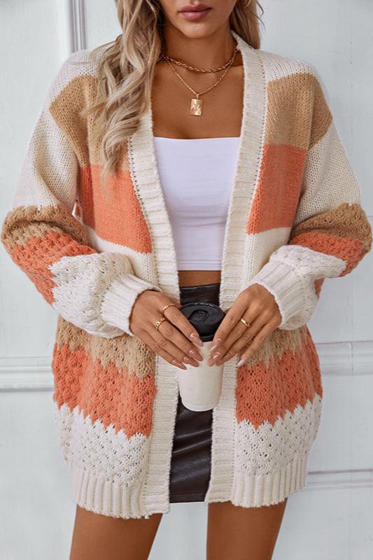 Fabienne | Oversized Open-Front Cardigan