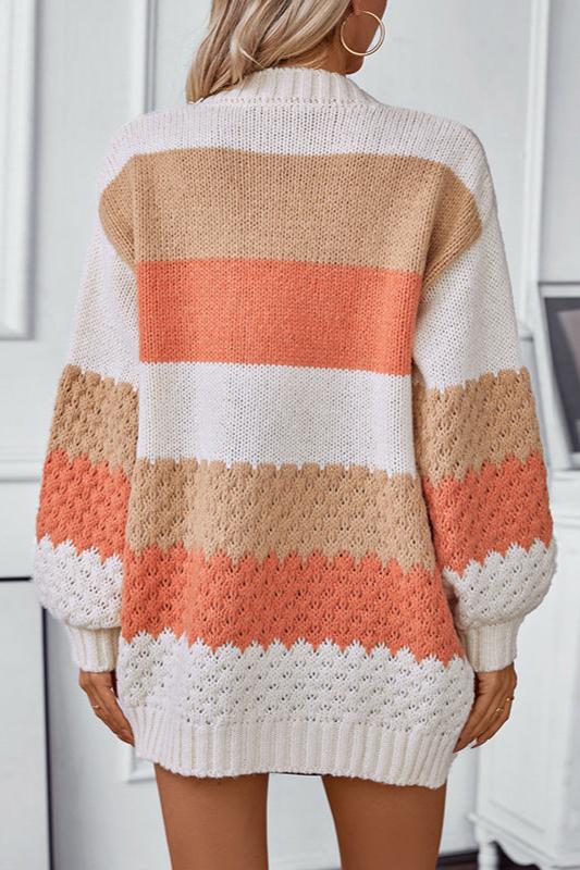 Fabienne | Oversized Open-Front Cardigan