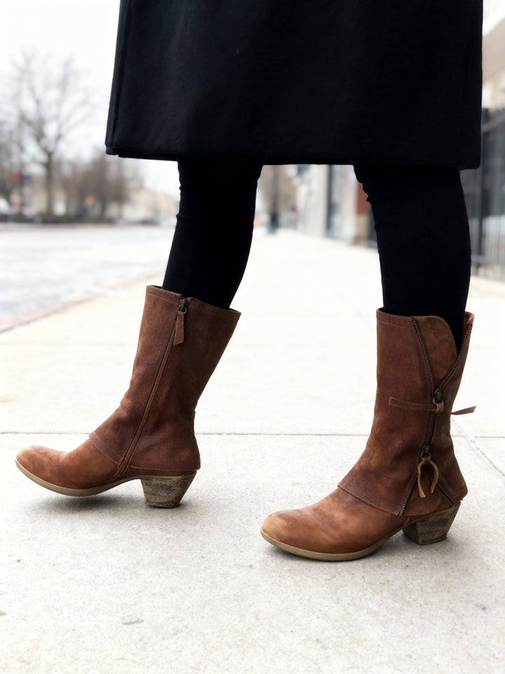 Winifred | Timeless Mid-Calf Heeled Boots