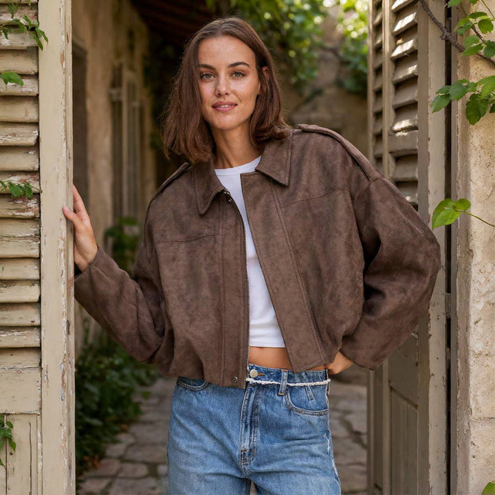 Adeline | Relaxed Bomber Jacket