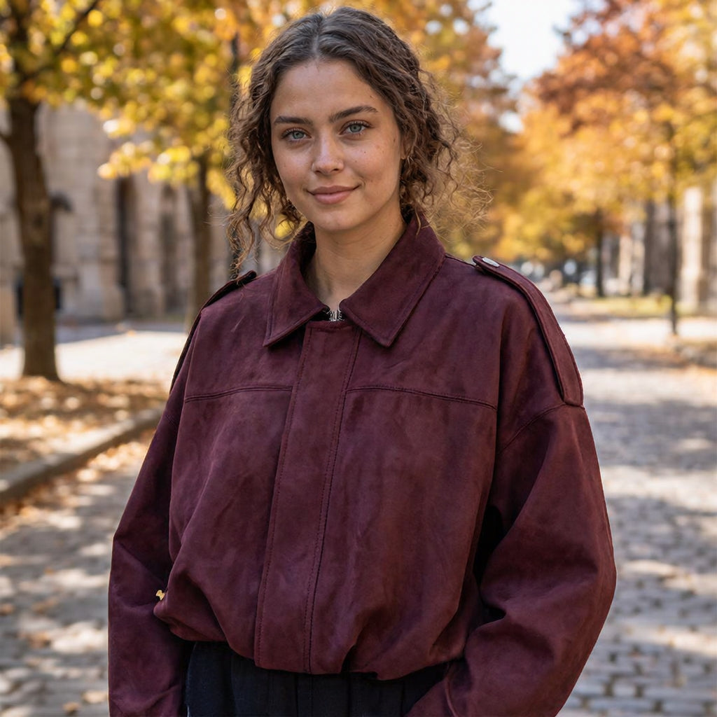 Adeline | Relaxed Bomber Jacket