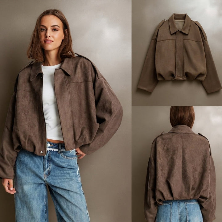 Adeline | Relaxed Bomber Jacket