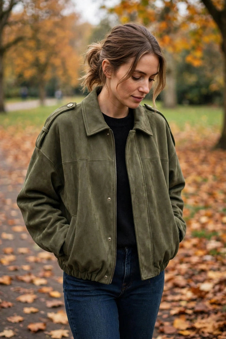 Adeline | Relaxed Bomber Jacket