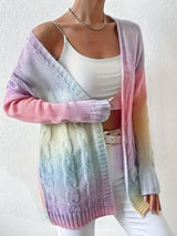 Carmen | Open-Front Soft Knit Duster Cardigan
