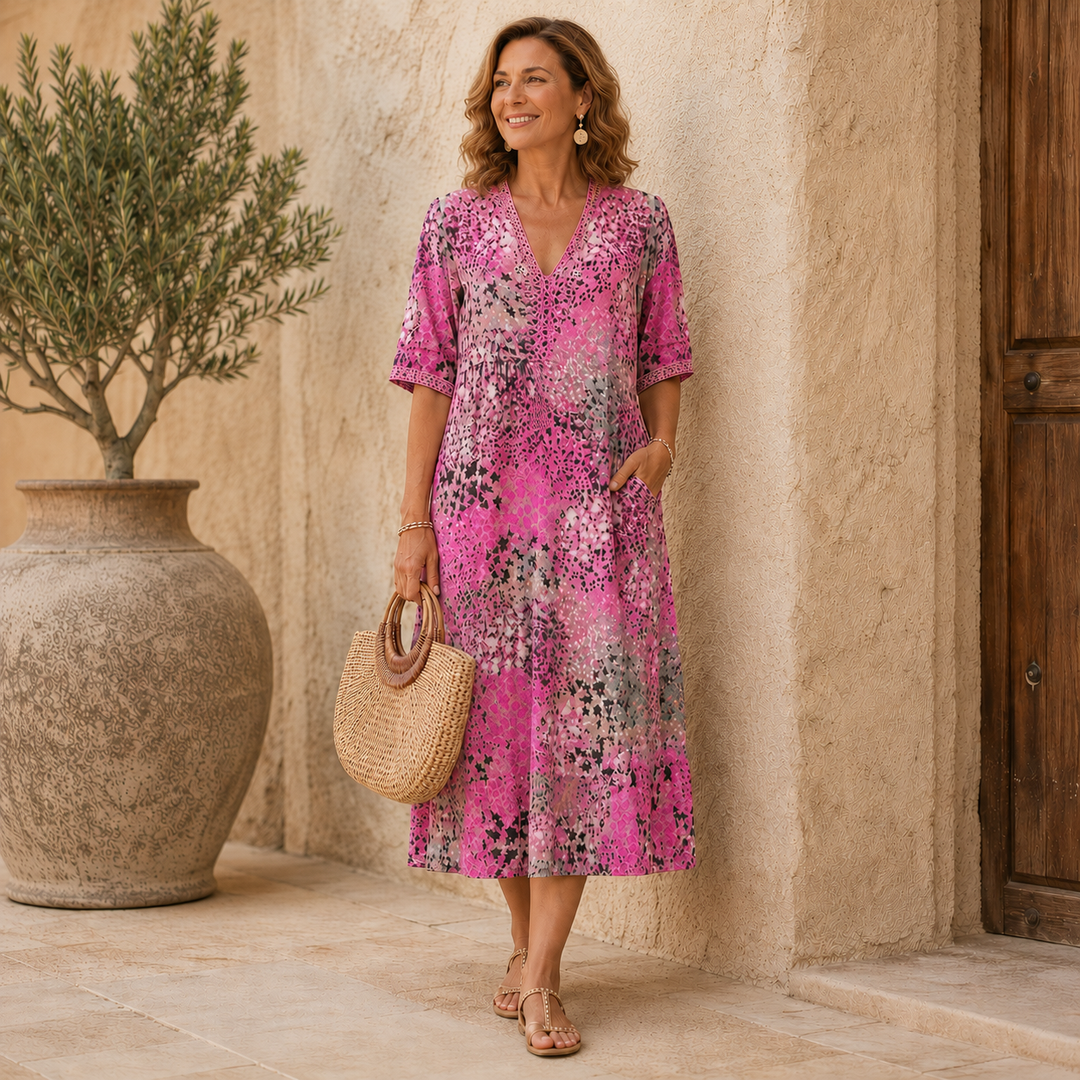 Magnolia | Flowing Midi Dress