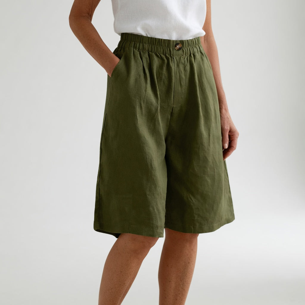 Gwyneth | Relaxed Wide-Leg Shorts