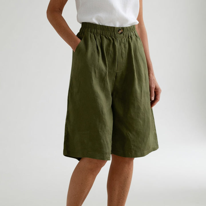 Gwyneth | Relaxed Wide-Leg Shorts