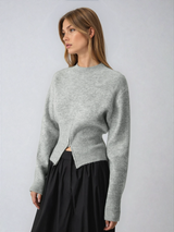 Willa | Side-Zip Knit Jumper