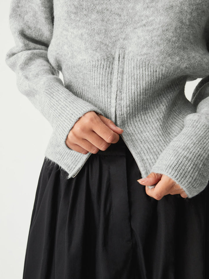 Willa | Side-Zip Knit Jumper