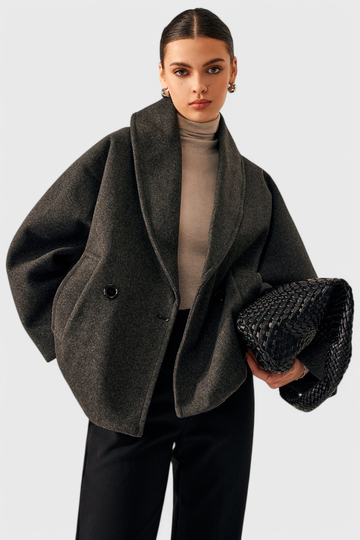 Penelope | Relaxed Oversized Shawl-Collar Coat
