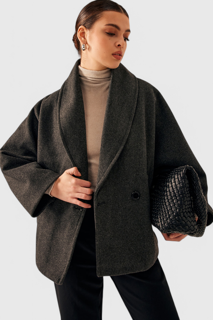 Penelope | Relaxed Oversized Shawl-Collar Coat