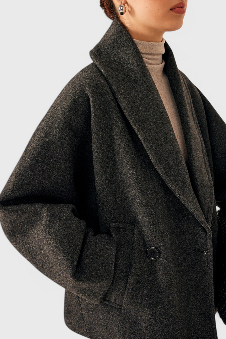 Penelope | Relaxed Oversized Shawl-Collar Coat