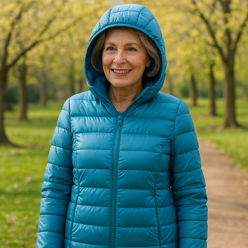 Vivian | Lightweight Hooded Puffer Jacket