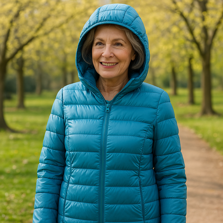 Vivian | Lightweight Hooded Puffer Jacket