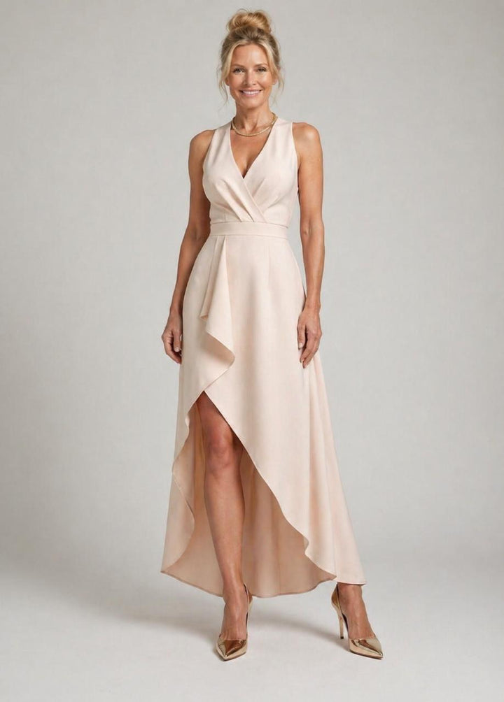 Julia | Elegant Wrap Midi Dress
