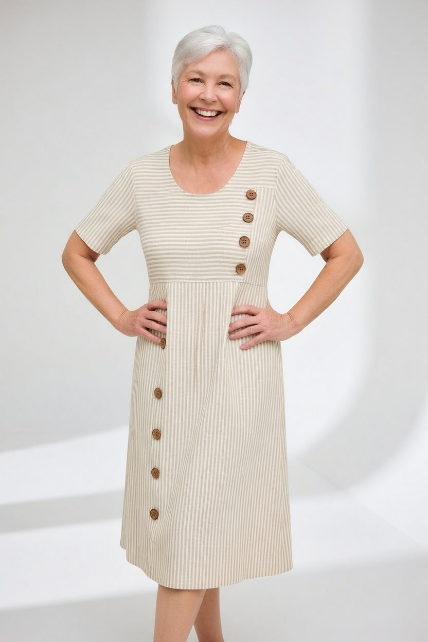 Marianne | Striped Easy-Wear Dress
