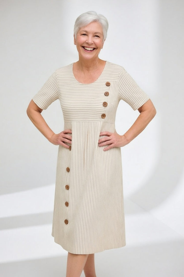Marianne | Striped Easy-Wear Dress
