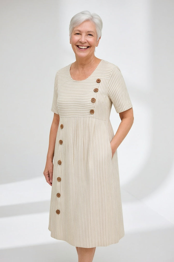 Marianne | Striped Easy-Wear Dress