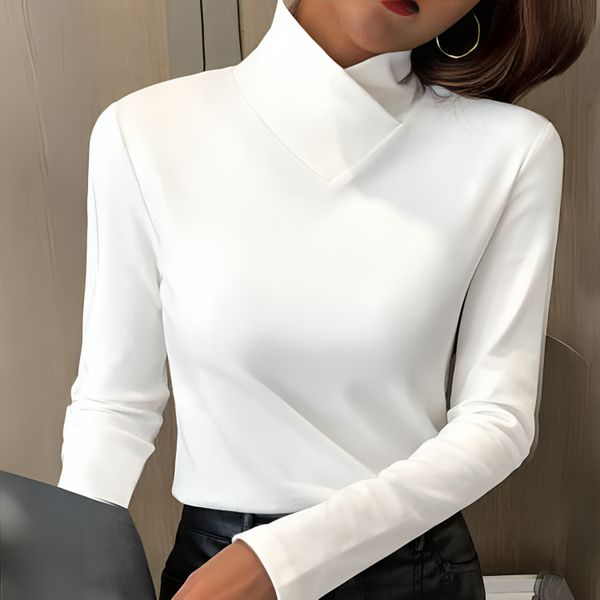Sabella | Softly Draped High-Neck Top
