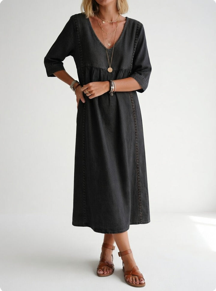 Susanne | Relaxed Flowing Midi Dress