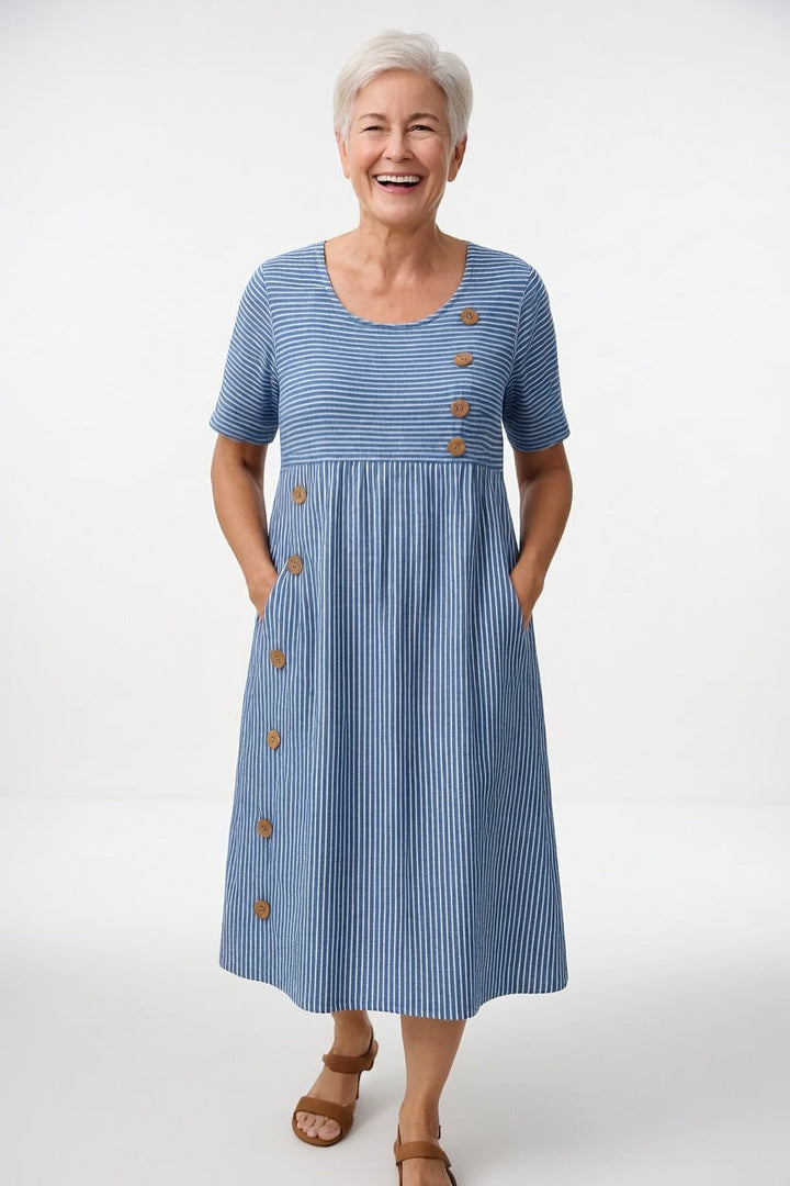 Marianne | Striped Easy-Wear Dress