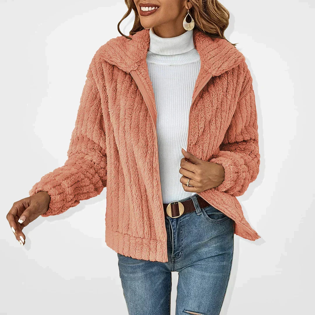 Odile | Cosy Zip-Front Jacket
