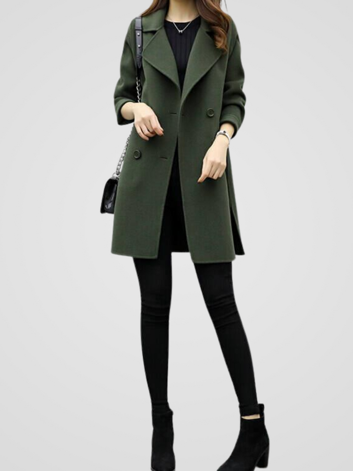 Ophelia | Refined Double-Breasted Coat