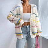 Opal | Relaxed Open-Front Cardigan
