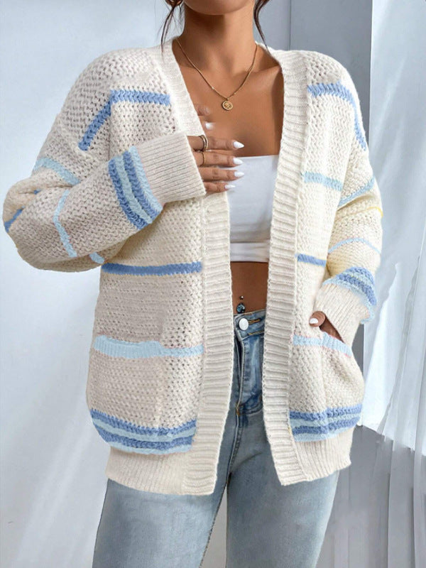 Opal | Relaxed Open-Front Cardigan