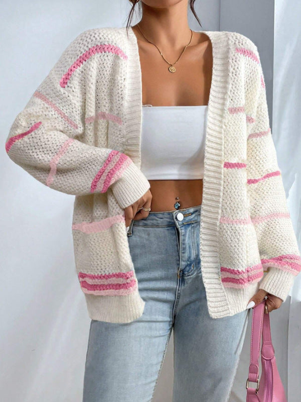 Opal | Relaxed Open-Front Cardigan