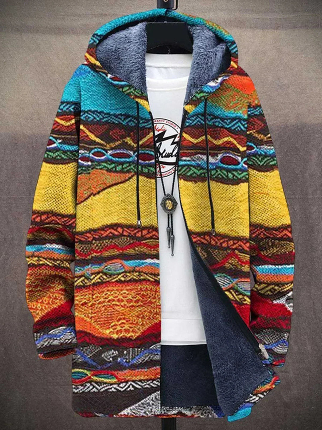 Everett | Artistic Hooded Cardigan