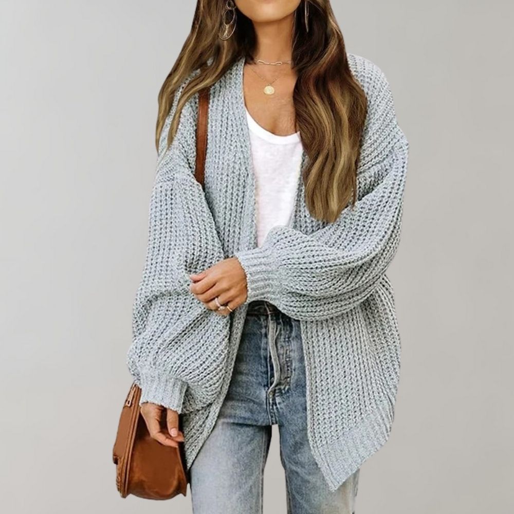 Brielle | Relaxed Open-Front Cardigan