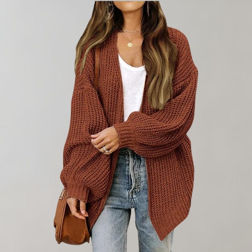 Brielle | Relaxed Open-Front Cardigan