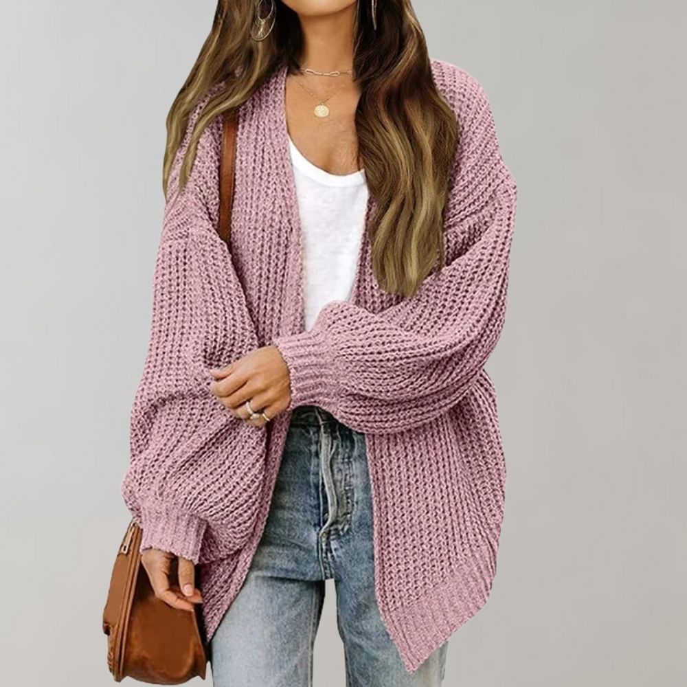 Brielle | Relaxed Open-Front Cardigan