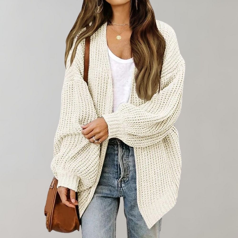 Brielle | Relaxed Open-Front Cardigan