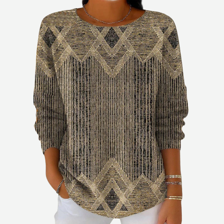 Blythe | Artful Geometric Top