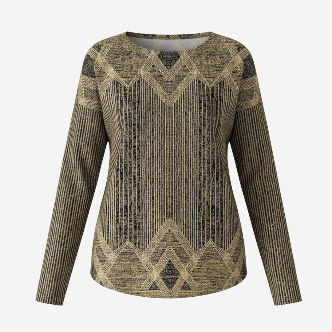 Blythe | Artful Geometric Top