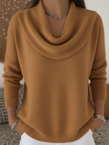 Adeline | Cowl Neck Knit Jumper