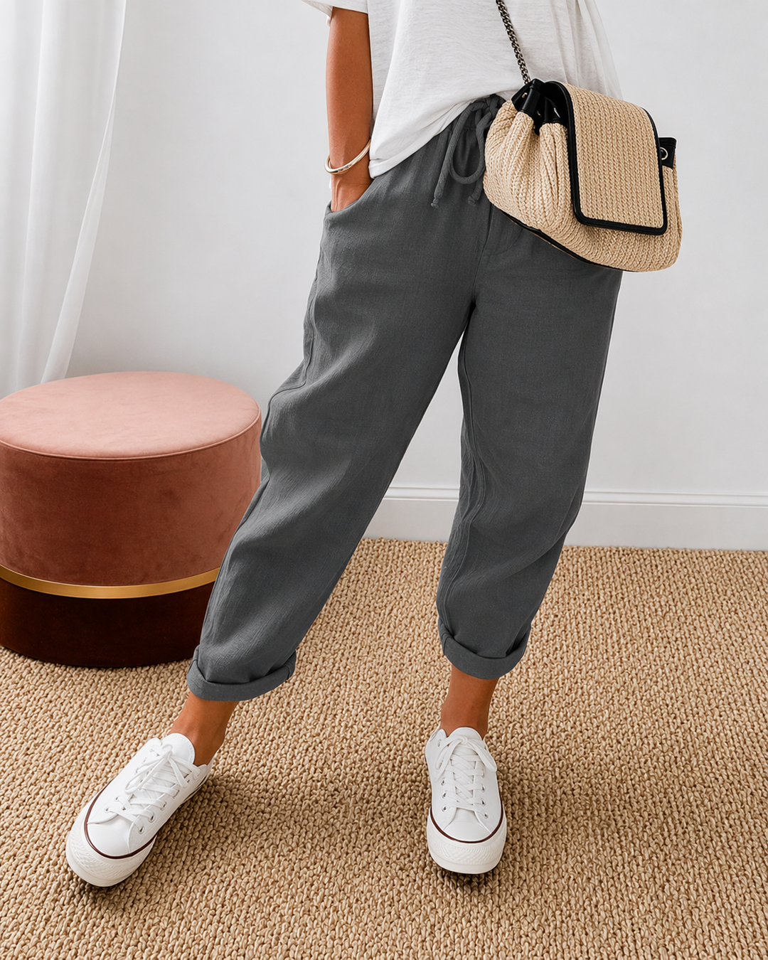 Clara | Relaxed Drawstring Pants